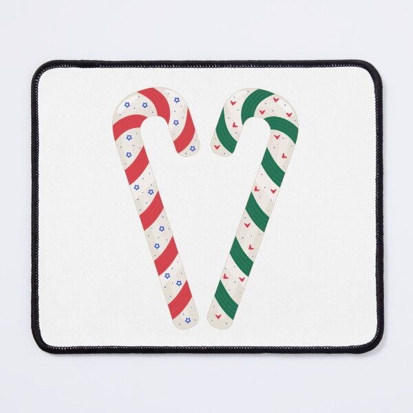 Item preview, Two candy canes, colorful illustration designed and sold by OM-lova.
