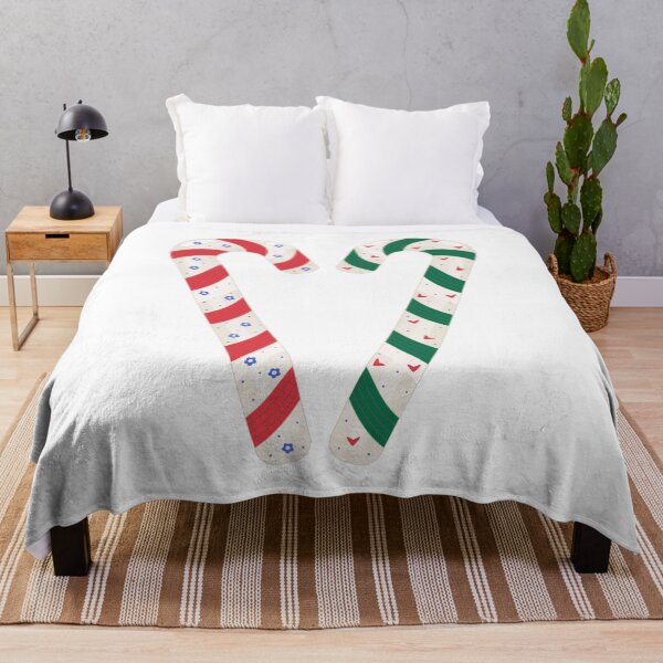 Item preview, Two candy canes, colorful illustration designed and sold by OM-lova.