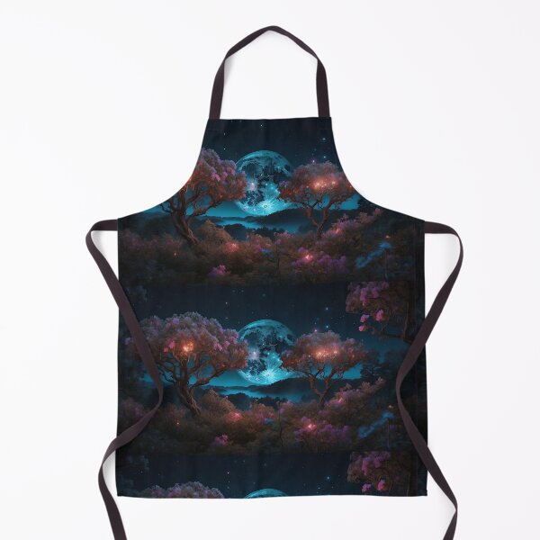 Item preview, Galactic Bloom: An Ethereal Forest Bathed in Celestial Light designed and sold by ArtComixHaven.