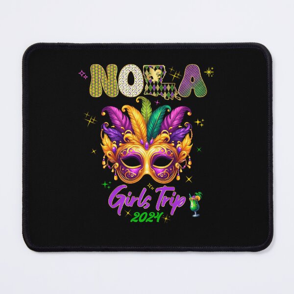 Item preview, Mardi Gras NOLA Girls Trip Outfit designed and sold by PopArtDesigns.