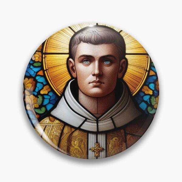 Item preview, Saint Thomas Aquinas Patron Saint of Students and Schools designed and sold by ClassicRetroism.
