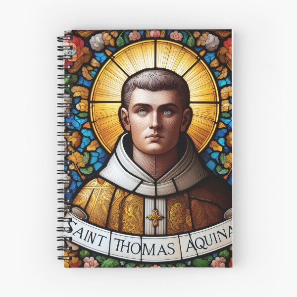 Item preview, Saint Thomas Aquinas Patron Saint of Students and Schools designed and sold by ClassicRetroism.