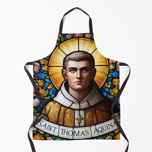 Item preview, Saint Thomas Aquinas Patron Saint of Students and Schools designed and sold by ClassicRetroism.