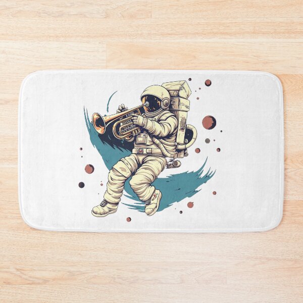 Item preview, An astronaut play trumpet in space designed and sold by RalNix.