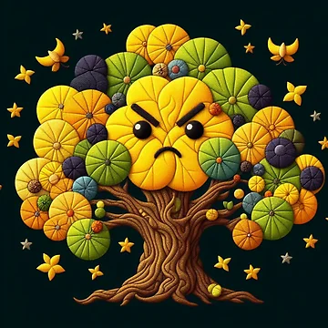 Artwork thumbnail, Grumpy Ginkgo by ComputerContent