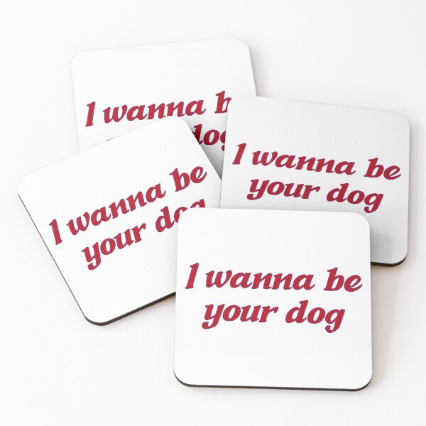Item preview, I wanna be your dog slave logo designed and sold by FemdomShop.