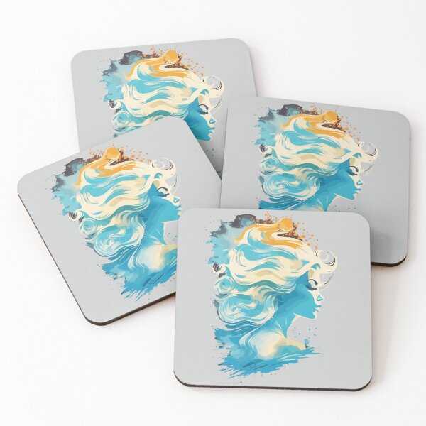 Item preview, Mindful Lady: Elegant Woman Silhouette #2 - Abstract Mindfulness Art designed and sold by MindfulVisionz.