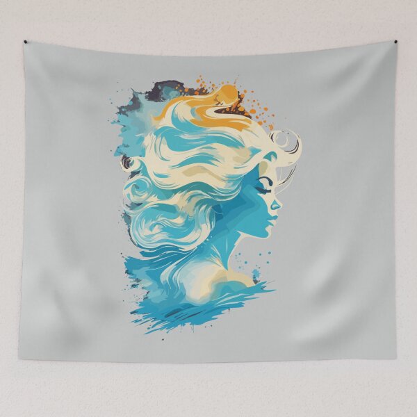 Item preview, Mindful Lady: Elegant Woman Silhouette #2 - Abstract Mindfulness Art designed and sold by MindfulVisionz.