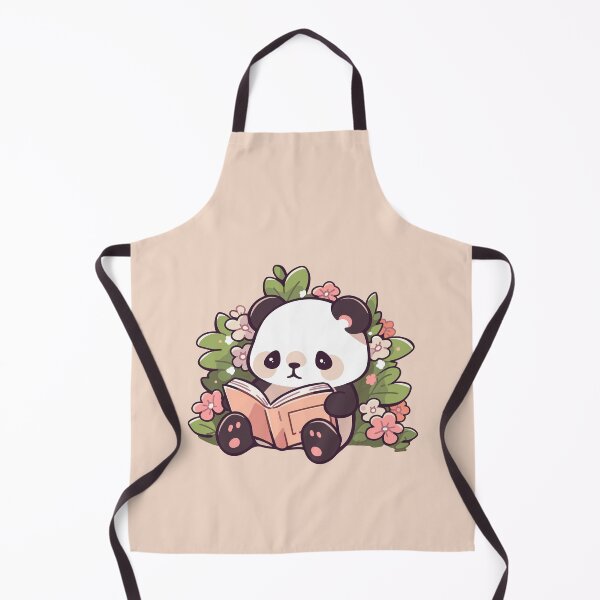 Item preview, Panda Reading A Book In Nature designed and sold by SweetClicks123.