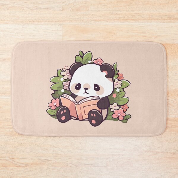 Item preview, Panda Reading A Book In Nature designed and sold by SweetClicks123.