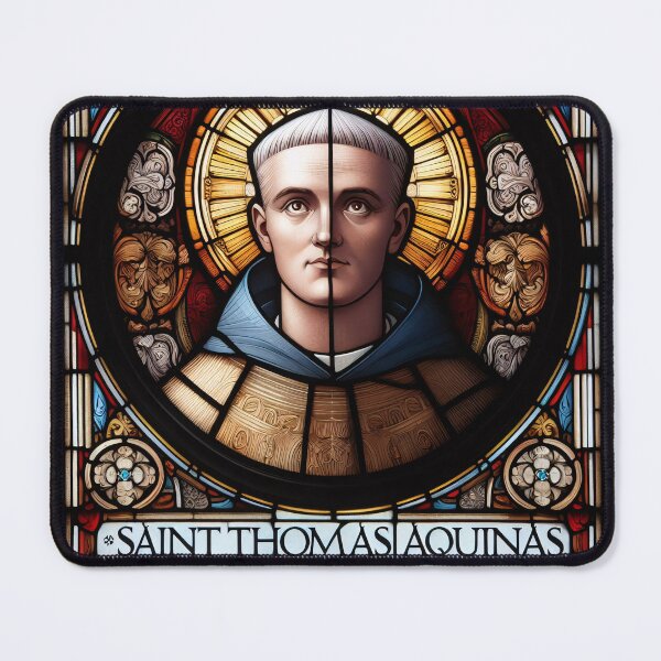 Item preview, Saint Thomas Aquinas Patron Saint of Students and Schools designed and sold by ClassicRetroism.