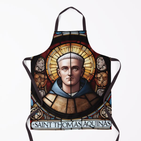 Item preview, Saint Thomas Aquinas Patron Saint of Students and Schools designed and sold by ClassicRetroism.