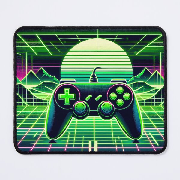 Artikelvorschau, Synthwave-Gamecontroller entworfen und verkauft von Zestpond.