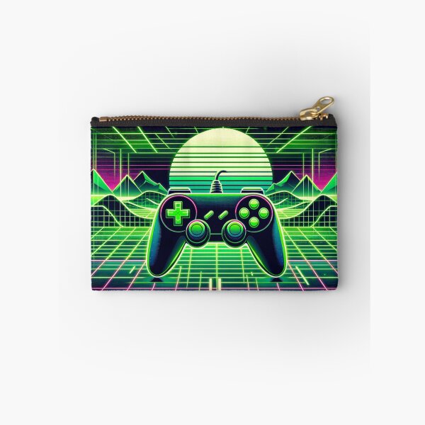 Artikelvorschau, Synthwave-Gamecontroller entworfen und verkauft von Zestpond.