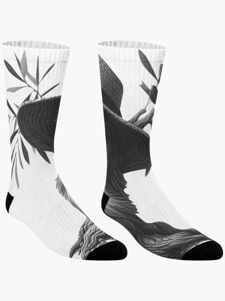 Thumbnail 3 of 5, Socks, Grumpy Stump designed and sold by ComputerContent.