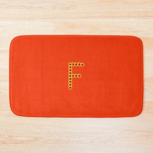 Item preview, Flower Letter F designed and sold by mlogic.