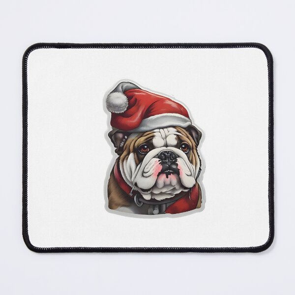Item preview, Bulldog Santa designed and sold by HOMETOWN86.