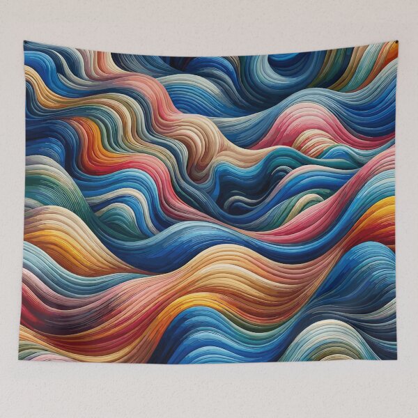Item preview, Cintas de colores que fluyen designed and sold by EnigmaGallery.