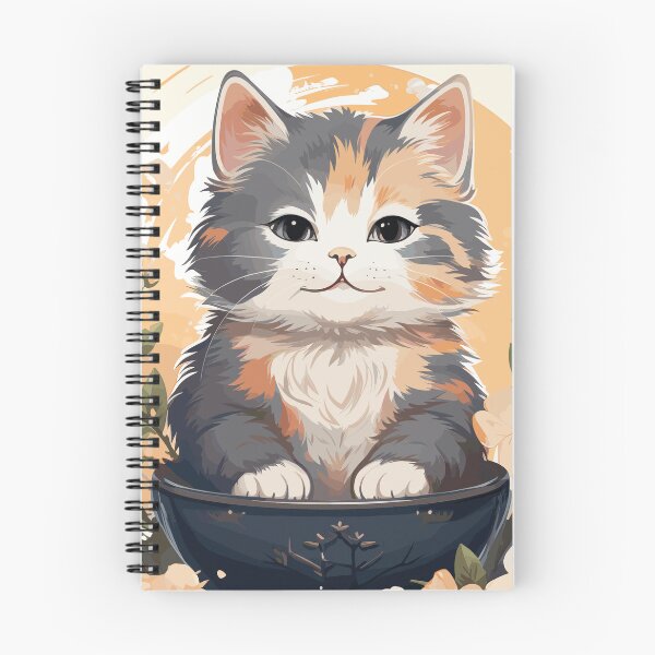 Item preview, Cat in a bowl designed and sold by Haramana.