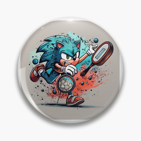 Item preview, Sonic playing Pickleball designed and sold by Ragedaddy72.