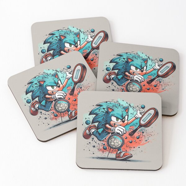 Item preview, Sonic playing Pickleball designed and sold by Ragedaddy72.