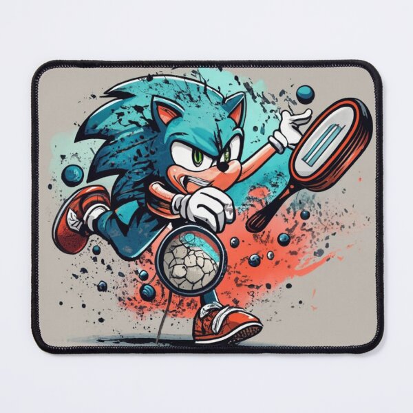 Item preview, Sonic playing Pickleball designed and sold by Ragedaddy72.