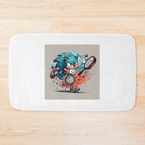 Item preview, Sonic playing Pickleball designed and sold by Ragedaddy72.