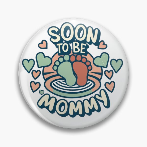 Item preview, Soon to be Mommy Retro Funny mom Gift designed and sold by MommyVibeArts.
