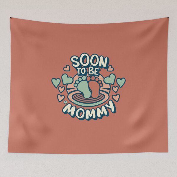 Item preview, Soon to be Mommy Retro Funny mom Gift designed and sold by MommyVibeArts.