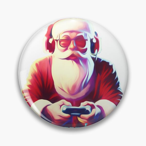 Item preview, Santa Claus Gamer designed and sold by CorvegaDesigns.