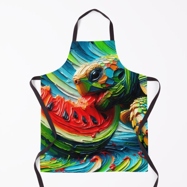 Item preview, Tortoise Eating Watermelon designed and sold by ChrisButler.