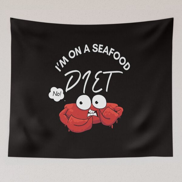 Item preview, I'm On A Seafood Diet designed and sold by Angelle55.
