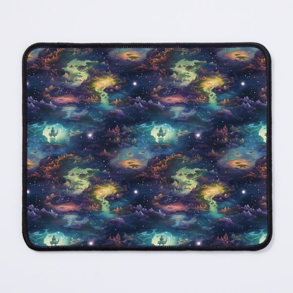 Item preview, Seamless Starlit Cartography: Where Maps Unfurl Across Cosmic Dreamscapes designed and sold by Phutharesuan Wachirapisut.