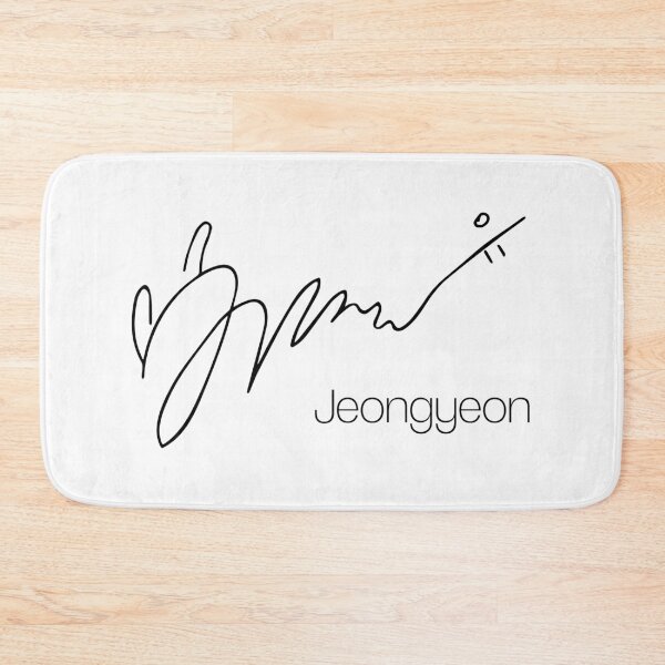 Item preview, Jeongyeon's autograph (with her name) designed and sold by SappyYellowCR.