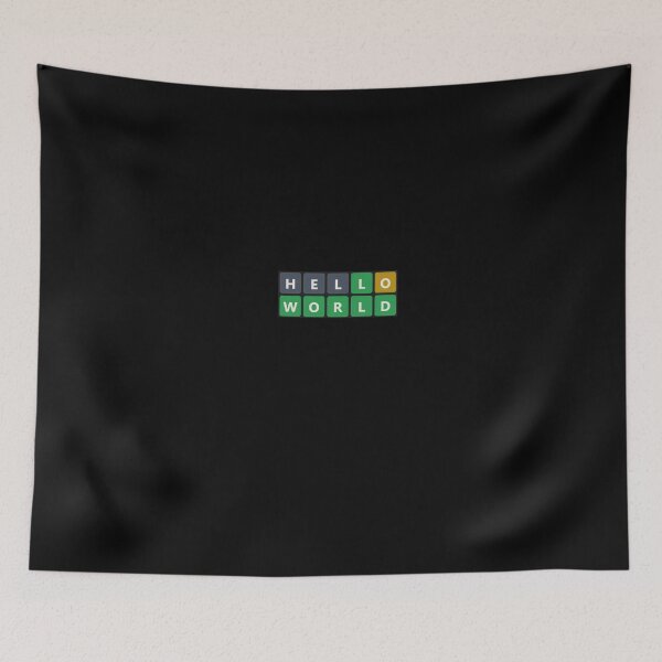 Item preview, Wordle Hello World - Best Selling designed and sold by Aditya Bhole.