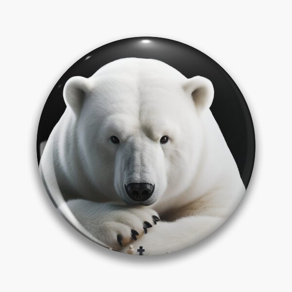 Item preview, Polar bear playing chess designed and sold by Ingridpd.