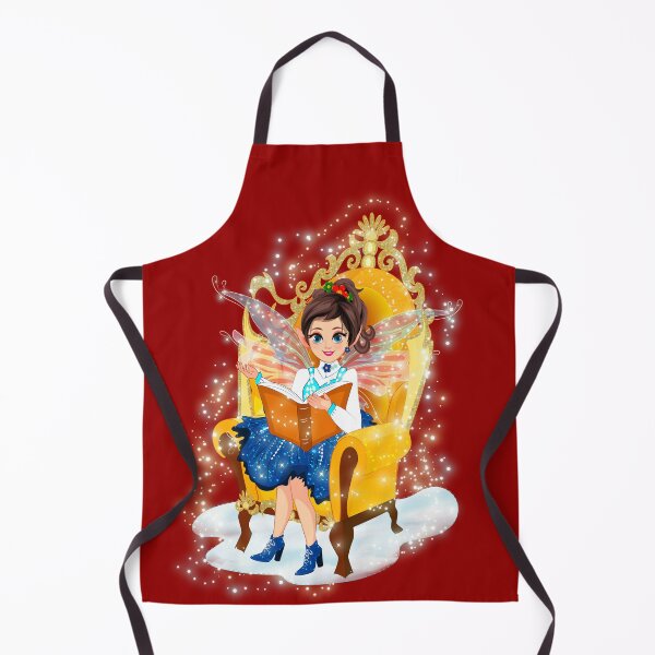 Item preview, Iaada At the North Pole Reading Her Christmas Book designed and sold by FairyBookClub.