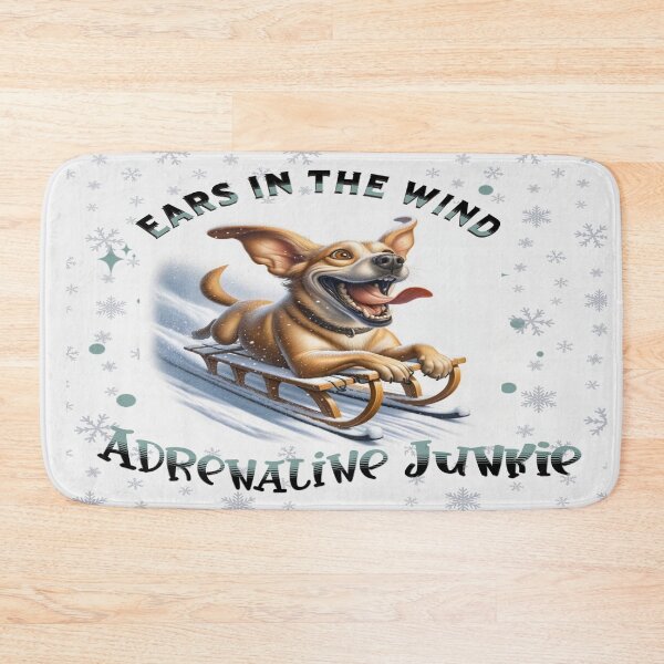 Item preview, Sledding Corgi: Adrenaline Junkie designed and sold by gleefulme.