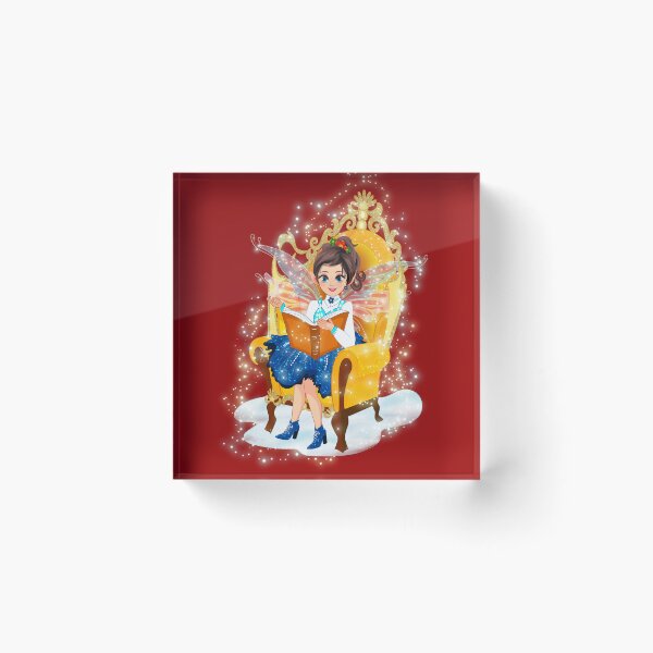 Item preview, Iaada At the North Pole Reading Her Christmas Book designed and sold by FairyBookClub.