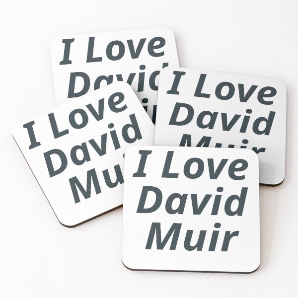 Item preview, I love David Muir  designed and sold by FailurD.