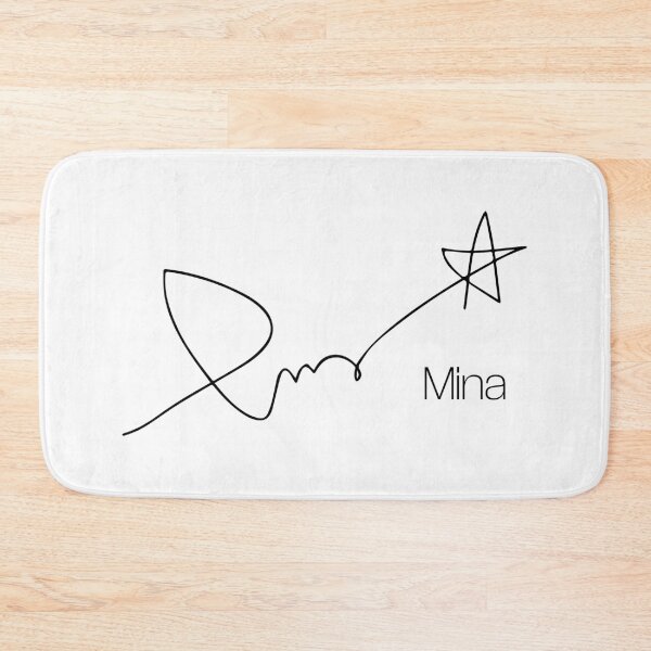 Item preview, Mina's autograph (with her name) designed and sold by SappyYellowCR.