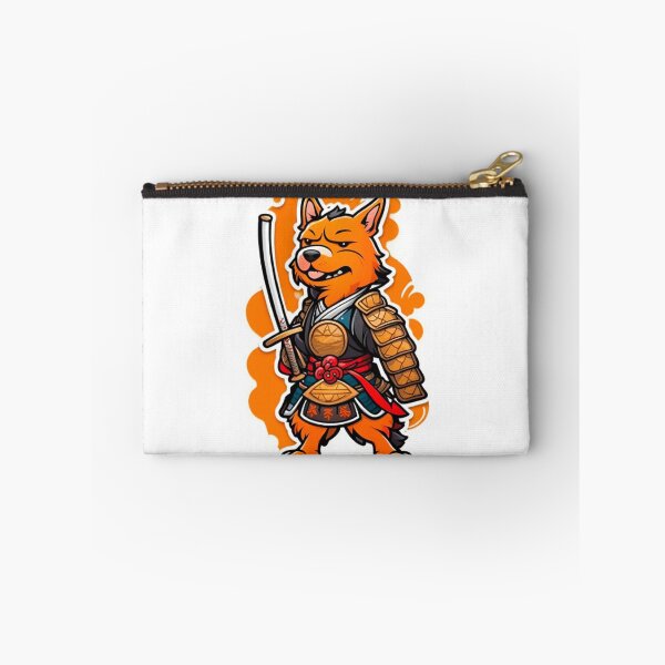 Item preview, Cute Japan samurai orange dog designed and sold by KorArtStudio.