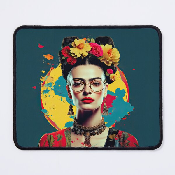 Item preview, Nerdy Frida Kahlo designed and sold by AIbrushedHamlet.