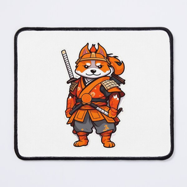 Item preview, Cool Japan samurai orange dog designed and sold by KorArtStudio.