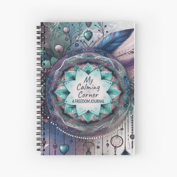 Sapphiric Mandala Art Notebook with Canary tones by Richa S