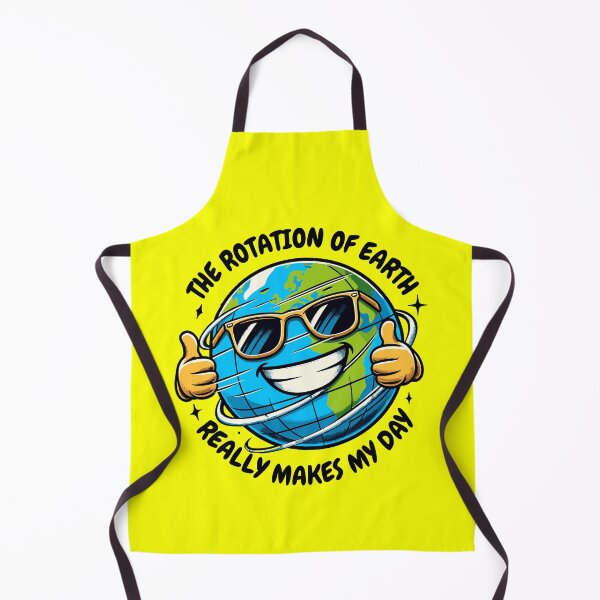 Item preview, Earth Rotation Day Funny Globe Pun designed and sold by TwistedRabbit12.