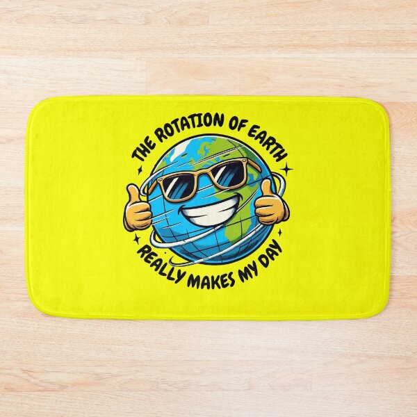 Item preview, Earth Rotation Day Funny Globe Pun designed and sold by TwistedRabbit12.