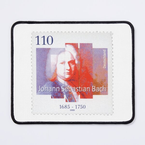 Item preview, Stamp from 250th anniversary of the death of Johann Sebastian Bach designed and sold by HeraldryCabinet.