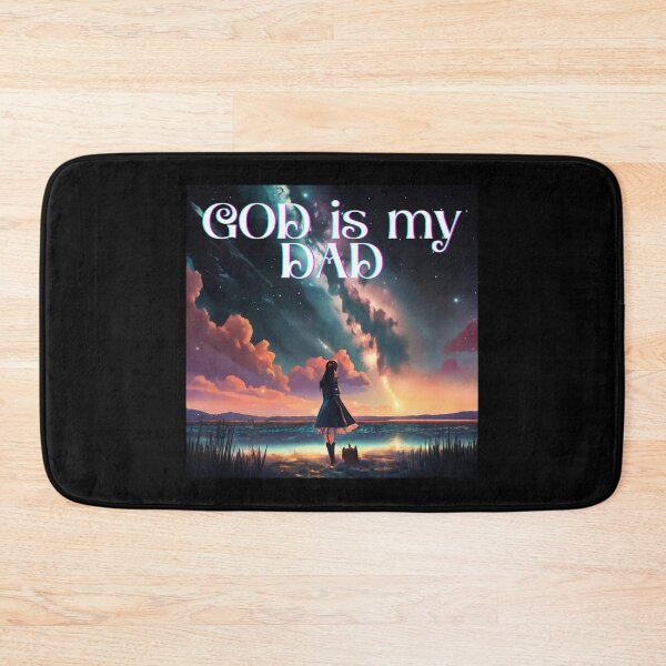 Item preview, God is my Dad say girl by the sea  funny christian gifts for easter designed and sold by thankful-loco.