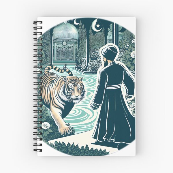 Item preview, A sufi with a tiger - Iran  designed and sold by Persian Pride Official.